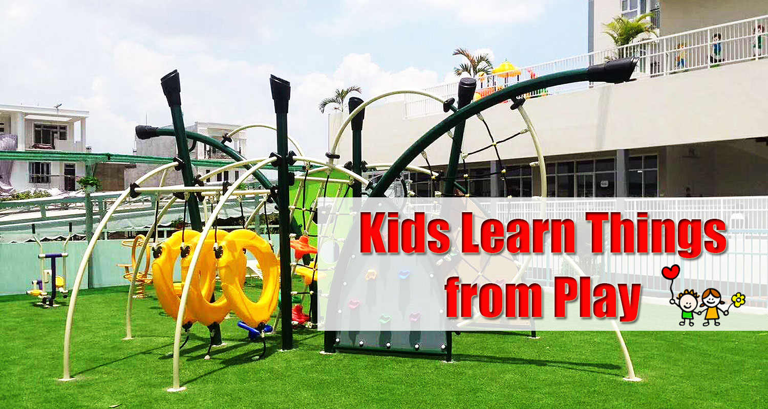 Outdoor Kids Plastic Climber and Slide for Public Use