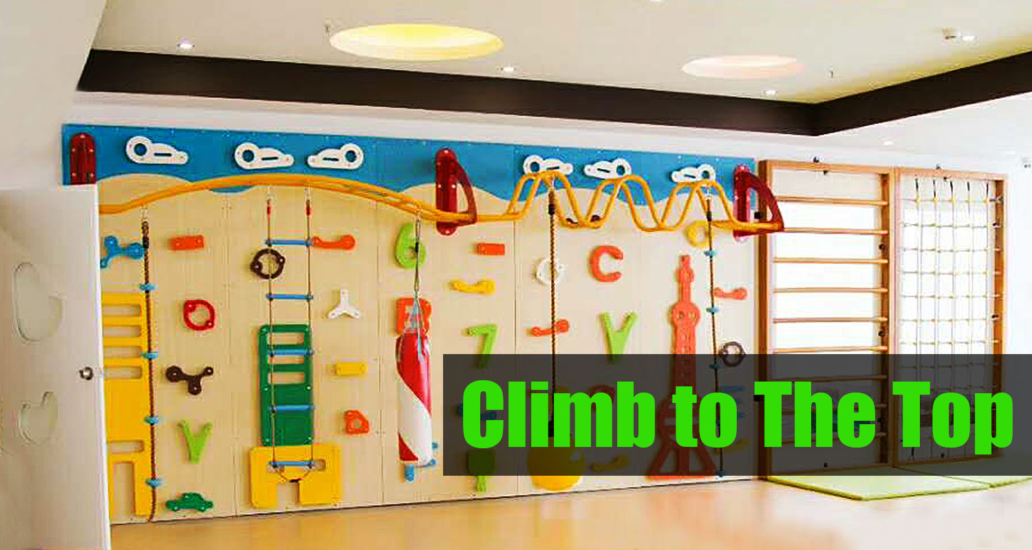 Customized Kids Indoor Climbing Structure for Sale