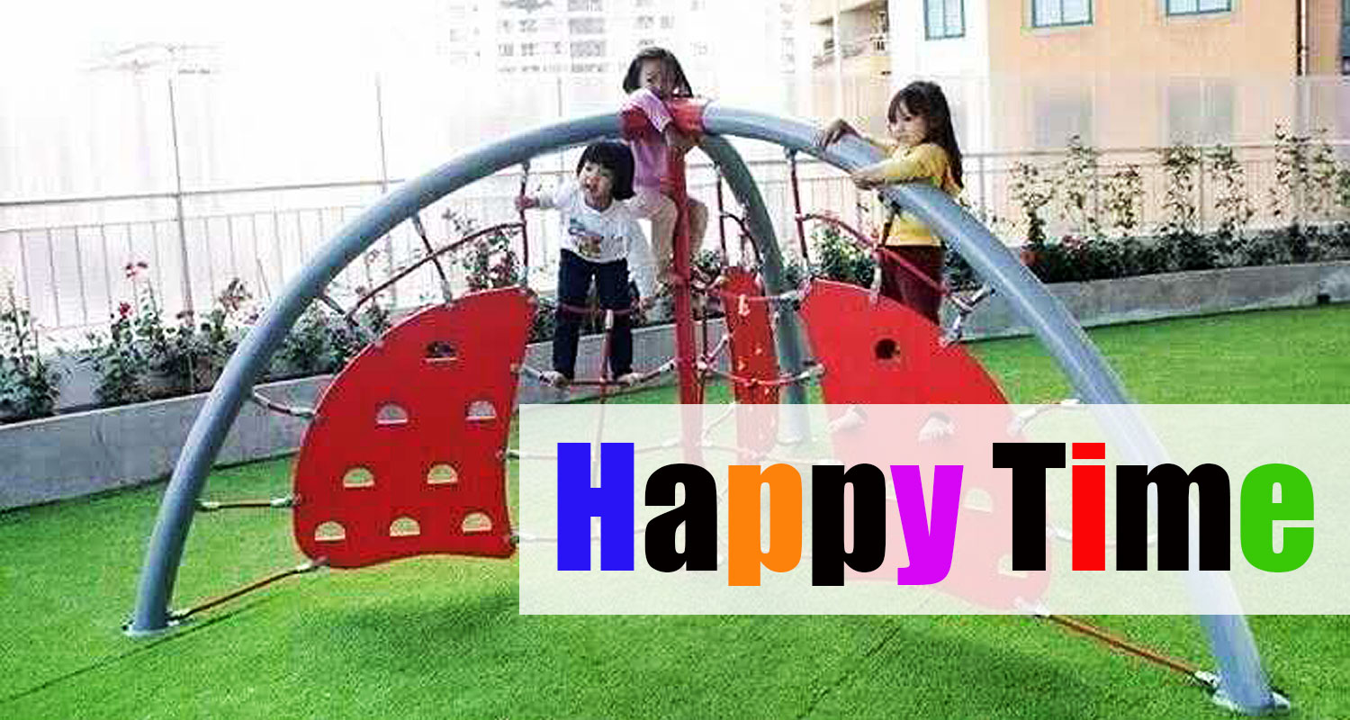 Outdoor Climbing Rope Net Playground for Children