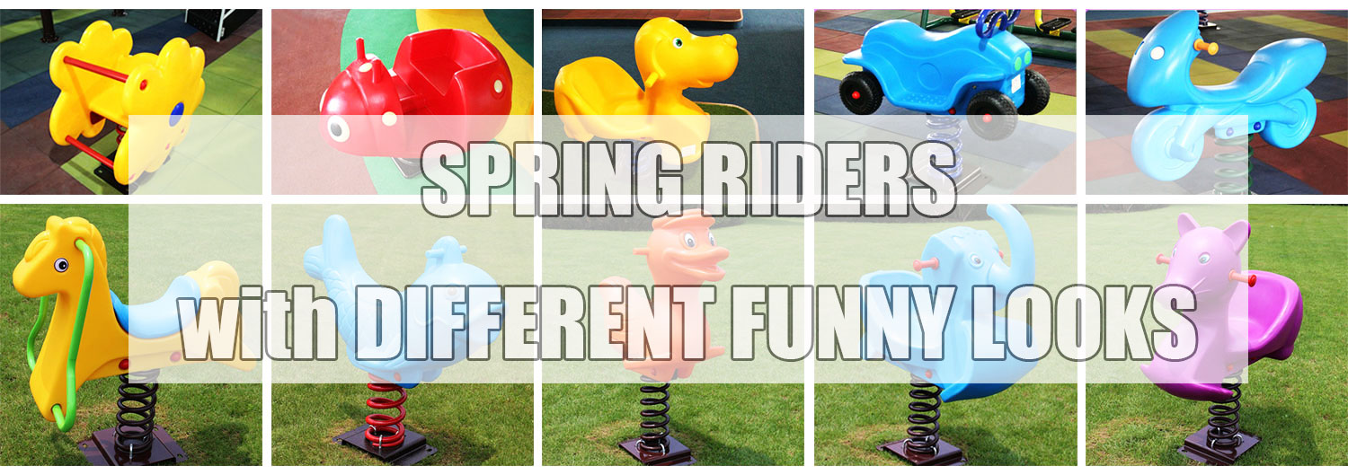 Small Backyard Play Spring Riders for Sale